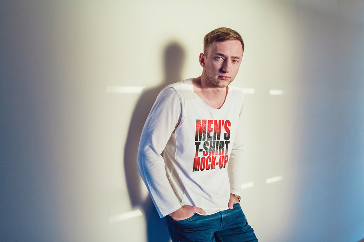Men's T-Shirt Mock-Up, a Shirt Mockup by Freeman Studio (Photo 15 of 20)