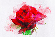 Watercolor Painting Photo Effect, a Brushes & More by INTENTFX (Thumbnail 8 of 12)