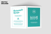 Bi-Fold A5 Brochure Mock-up, a Books & Magazine Mockup by Illusiongraphic (Thumbnail 4 of 25)