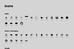 IOS 14 Luxury IPhone App Icons - Two