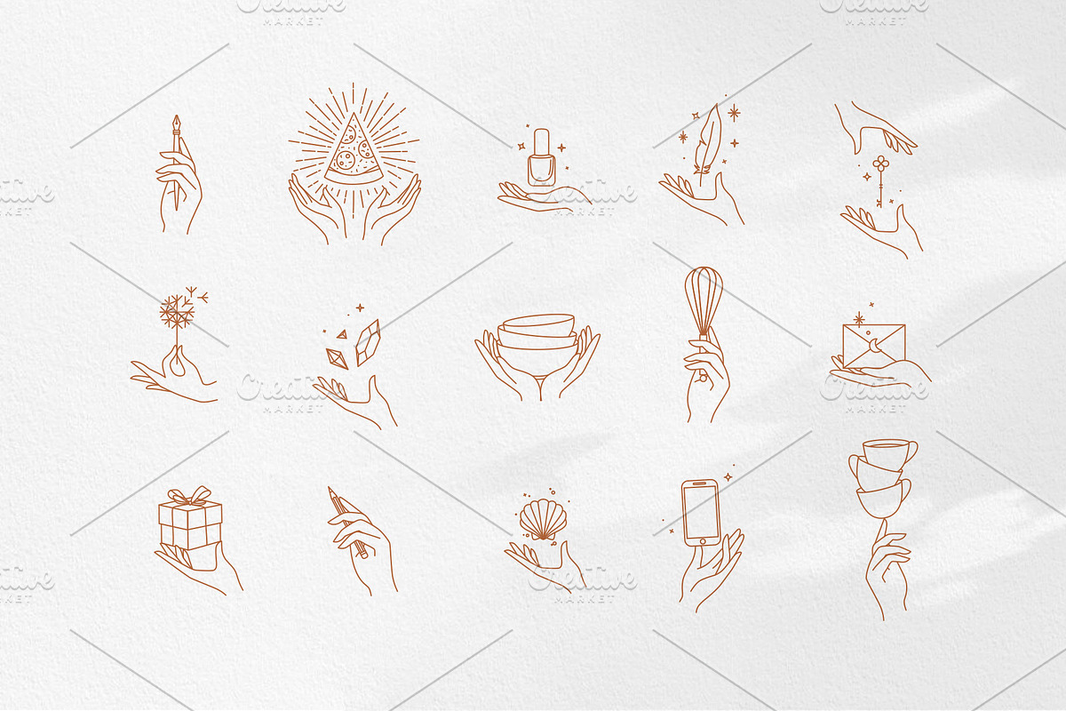 Logo Hands Collection, an Illustration by Anna (Photo 7 of 7)
