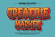 Village 3D editable text effect, a Layer Style Add-On by nicemorning (Thumbnail 3 of 3)