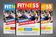 Fitness Flyers bundle, a Flyer Template by Graphic Templates (Thumbnail 6 of 9)