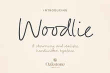 Woodlie - Handwritten Journal Font