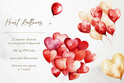 Love Ballons PNG Overlays, an Object Graphic by PixelJungle (Thumbnail 2 of 4)