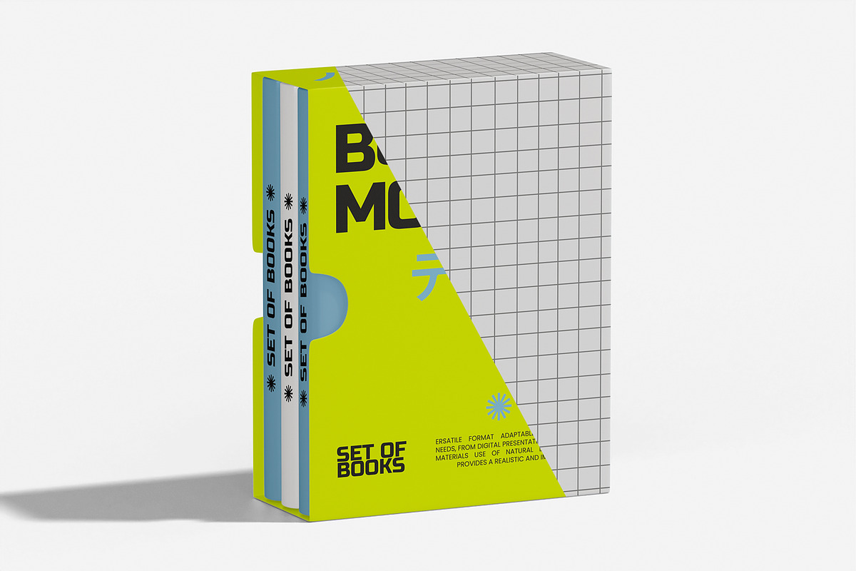 Box Mockup, a Books & Magazine Mockup by Unerispace (Photo 2 of 3)