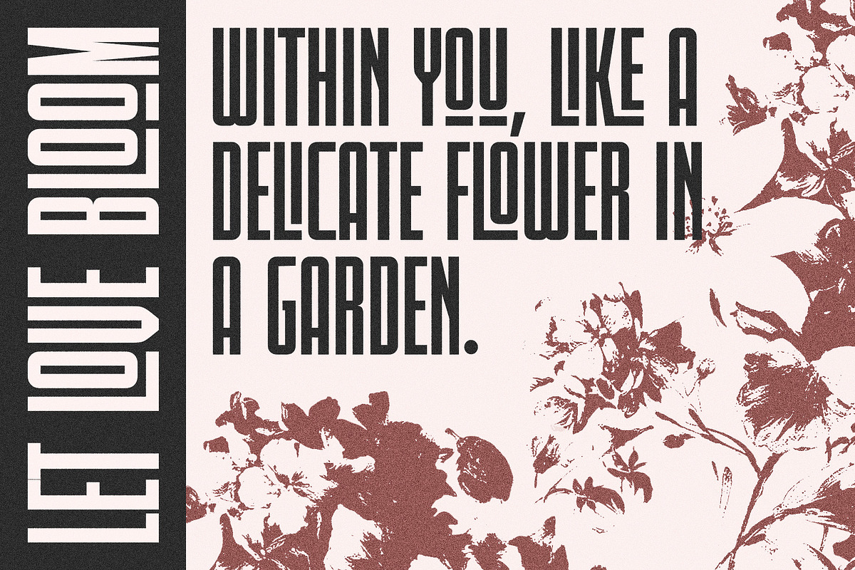 Lucky Charm Modern Ligature Sans, a Sans Serif Font by Perfectype (Photo 2 of 8)