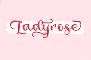 Ladysta, a Script Font by Letterafa Studio (Thumbnail 2 of 8)