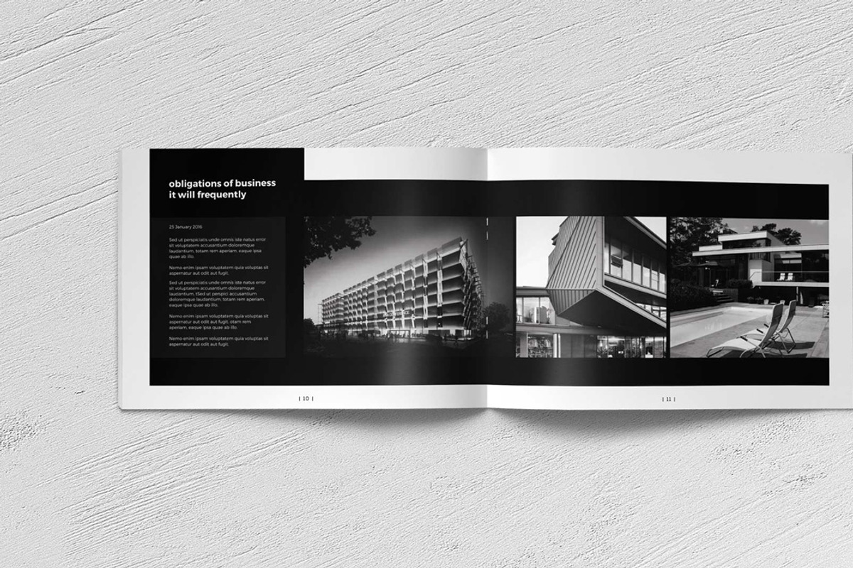 Architecture Brochure, a Brochure Template by New Lines (Photo 4 of 12)