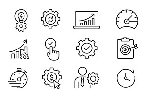 Vector illustration of business, a Finance Illustration by ZinetroN