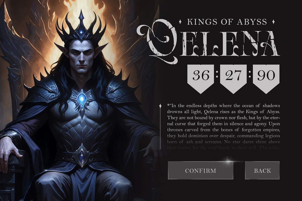 Ark Raised - Fantasy Novel Game, a Serif Font by Typia Nesia (Photo 12 of 13)