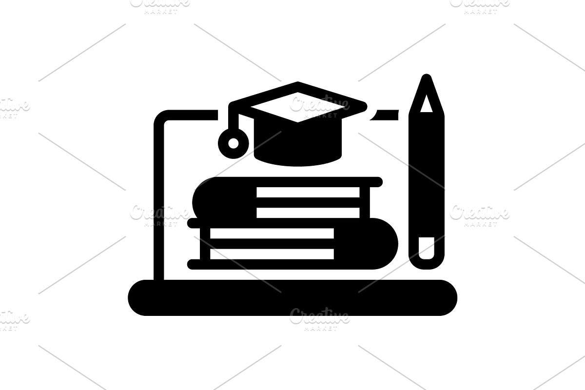 Education teaching solid icon, a Solid Icon by Creative priyanka
