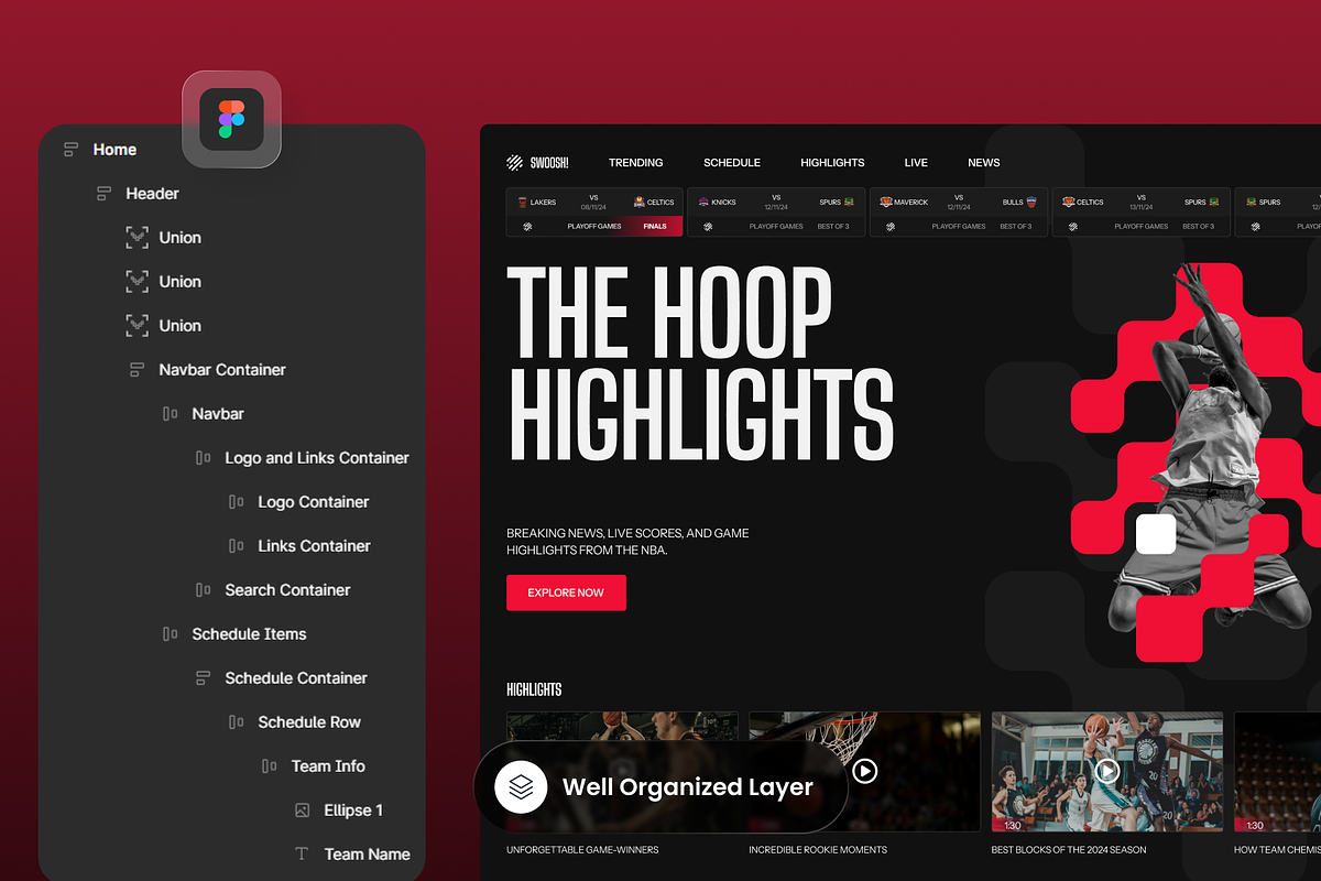 SWOOSH ! - Sport News, a Landing Page Template by SLAB! Design (Photo 2 of 4)