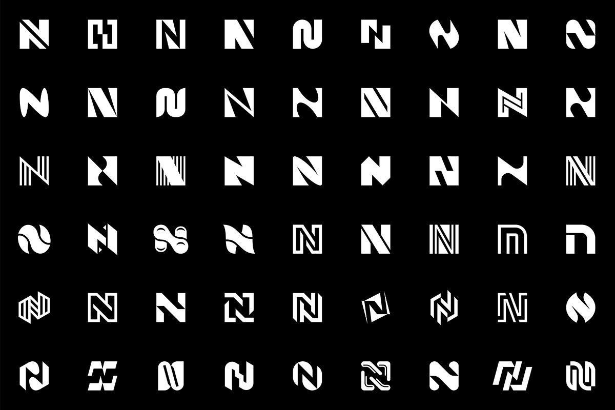 Set of letter N logo, a Branding & Logo Template by NataliiaVolyk (Photo 3 of 3)