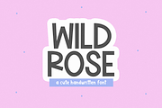 Wild Rose | Cute Handwritten Font, a Handwritten Font by KA Designs (Thumbnail 1 of 10)