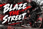 Temur Blaze, a Script Font by Wow Magic (Thumbnail 3 of 4)