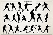 9 set of Vector sport silhouette, an Object Graphic by Giordano Aita Graphics (Thumbnail 11 of 11)