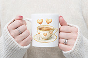 Golden Mother's Day Clipart, an Illustration by Watercolor design (Thumbnail 8 of 10)