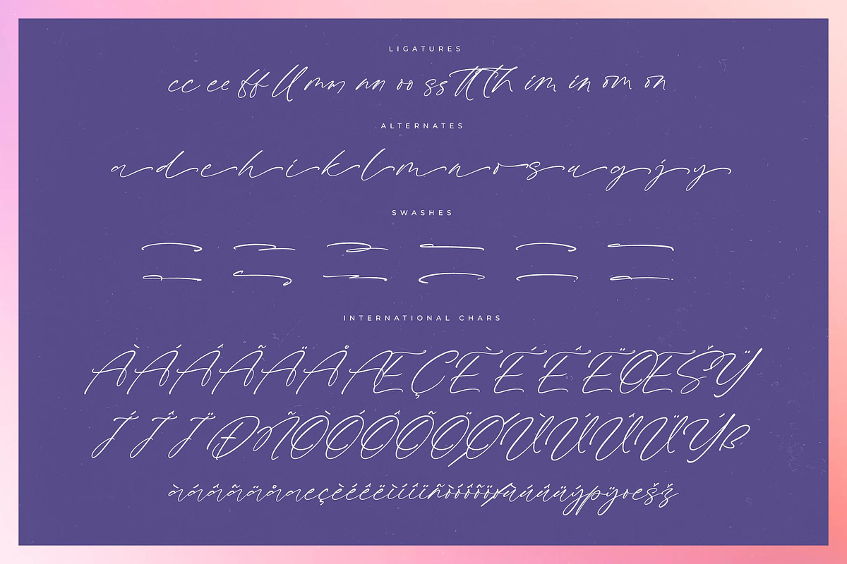 Anthony Smith Modern Stylish Font, a Script Font by Letterena Studios Script (Photo 14 of 15)