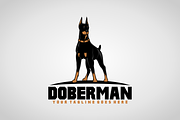Doberman Logo, a Branding & Logo Template by herulogo (Thumbnail 1 of 4)