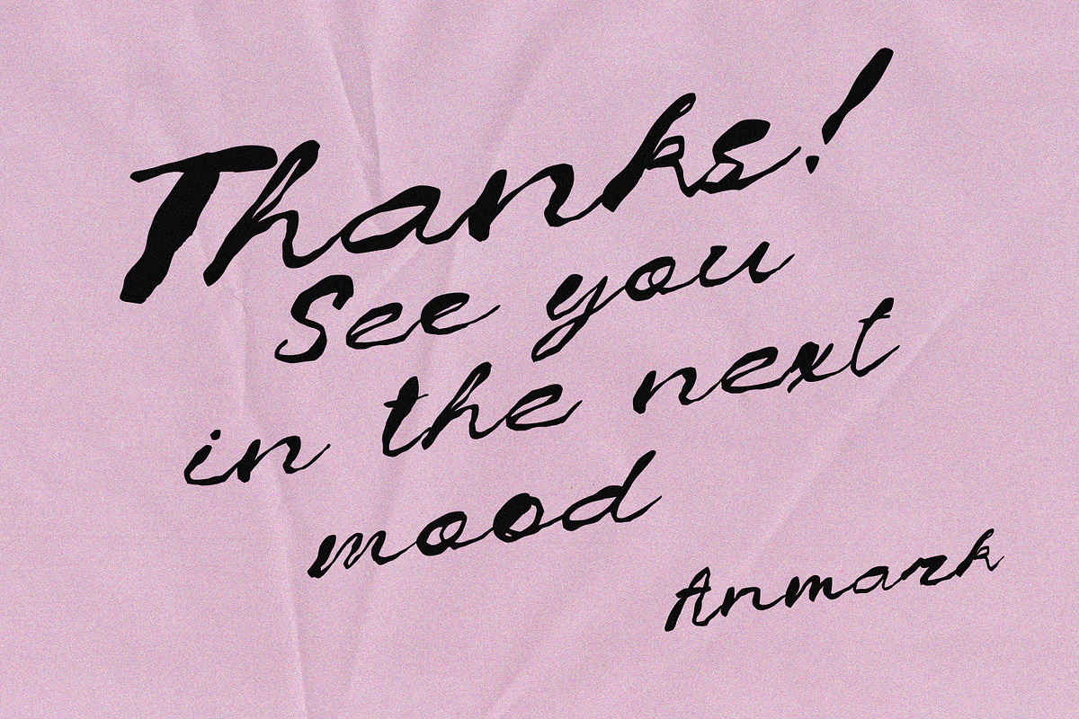 Dirty Luxe: Inky Messy Script Font, a Script Font by AnMark (Photo 11 of 12)