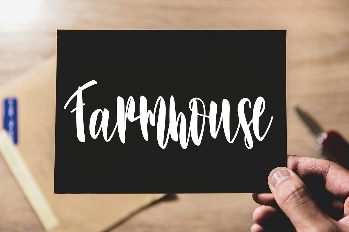 Rainbowcake | Handwriten Font, a Script Font by Scratchones (Photo 3 of 8)