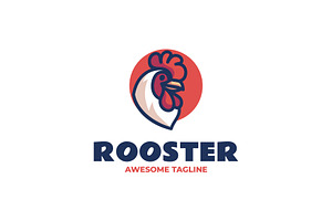 Rooster Mascot Logo Design, a Branding & Logo Template by Artnivora.Std