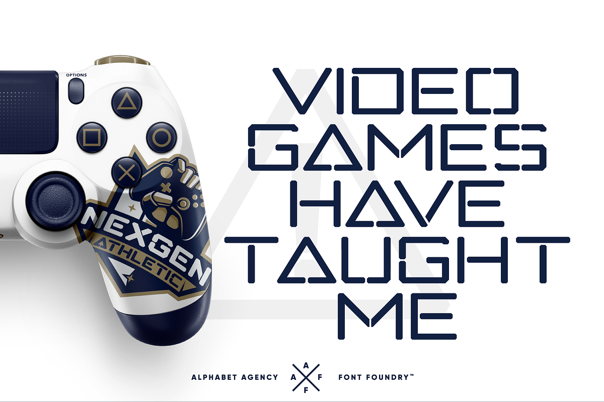 NEXGEN ATHLETIC FONT DUO preview 7