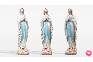 Statue - St Mary Painted