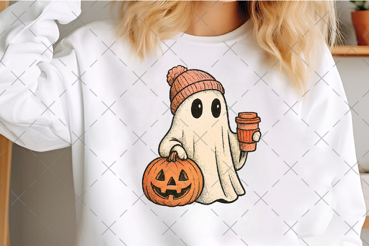 Halloween girl ghost Png, an Illustration by Craft Nest (Photo 5 of 6)