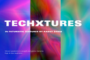 Techxtures Futuristic Gradients, a Texture Graphic by GraphicsByKassy (Thumbnail 1 of 8)
