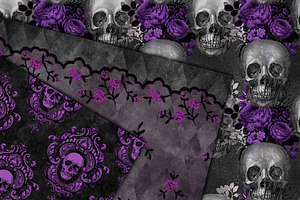 Vampire Mystique Digital Paper