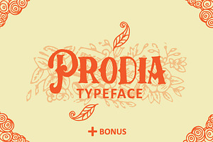 Prodia Typeface Bonus