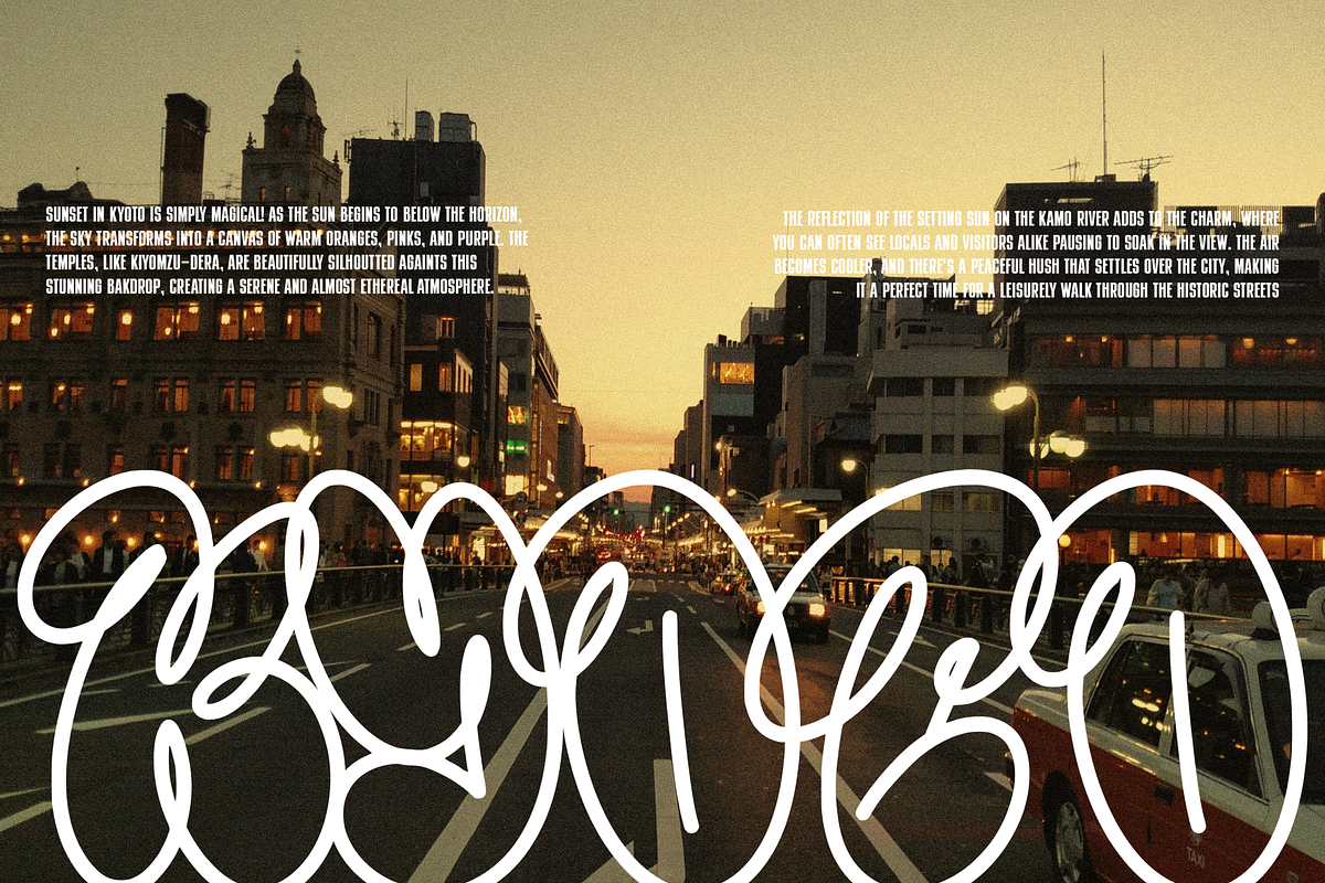 Double Buzz, a Font by ethylene.creative (Photo 13 of 13)