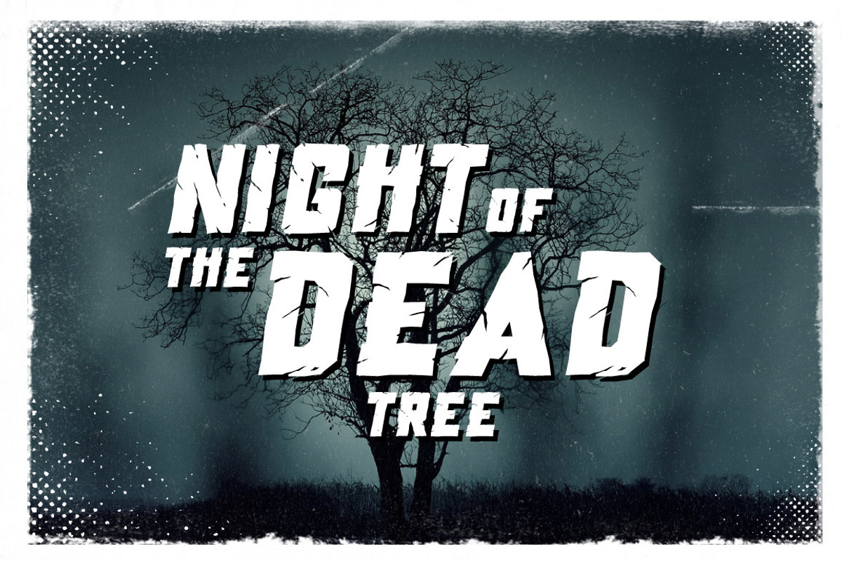 Vorhell Horror Font preview 3