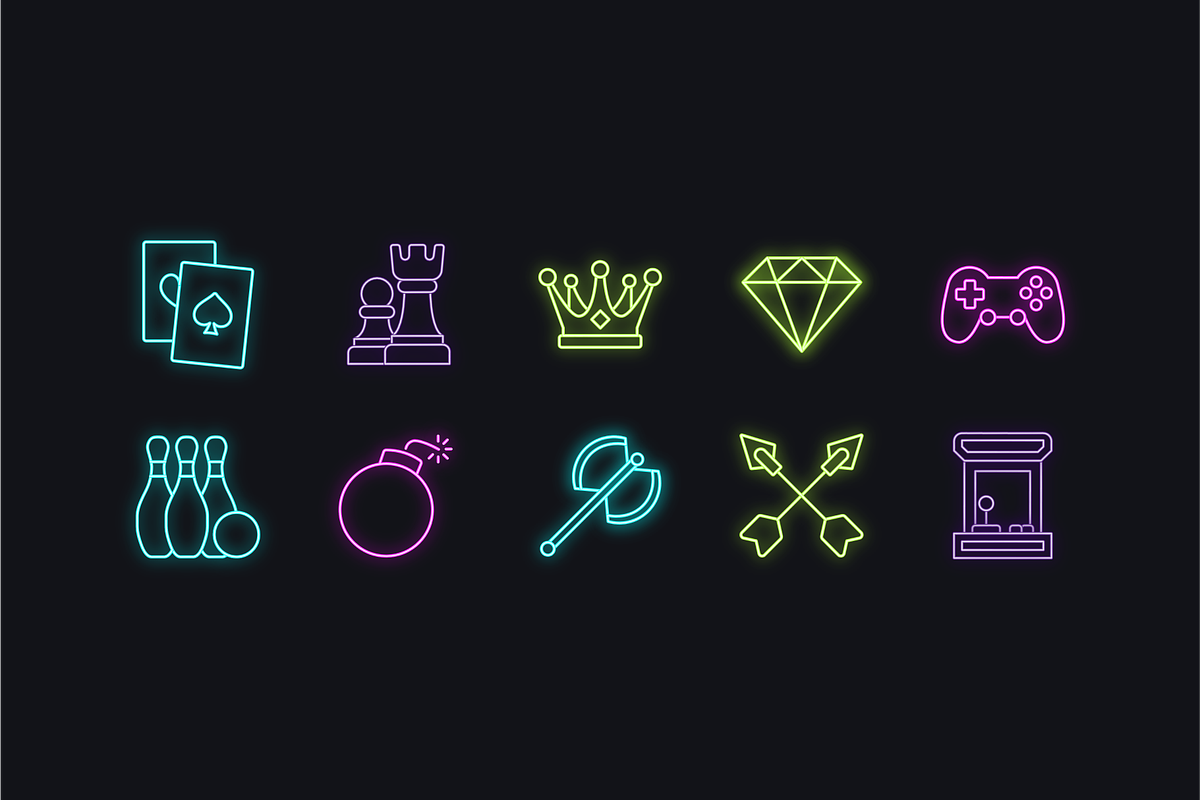 Gaming Icon set, an Object Graphic by Premast (Photo 2 of 3)