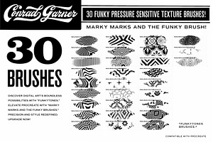 FUNKYTONES - BRUSHES For PROCREATE