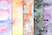 Floral Watercolor Graphic Bundle, a Decorative Illustration by wulano (Thumbnail 21 of 21)