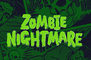 End Crawl - A Halloween Brush Font, a Font by Wingsart Studio (Thumbnail 7 of 15)