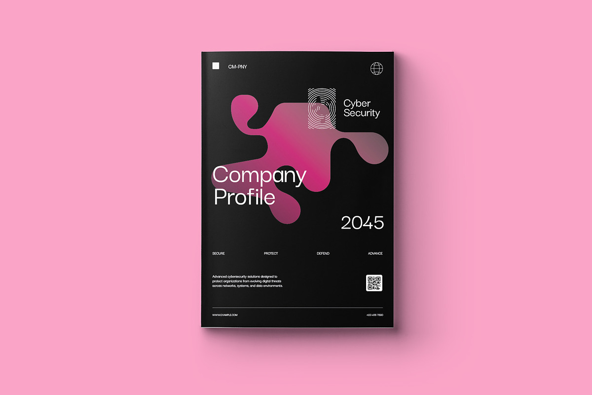 Cybersecurity Company Profile - CYBE, a Brochure Template by fakhroo (Photo 12 of 13)