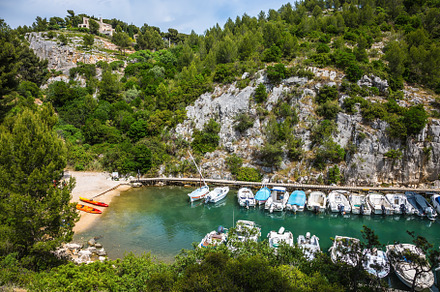 Calanque National Park - small fjord, a Nature Photo by kavram