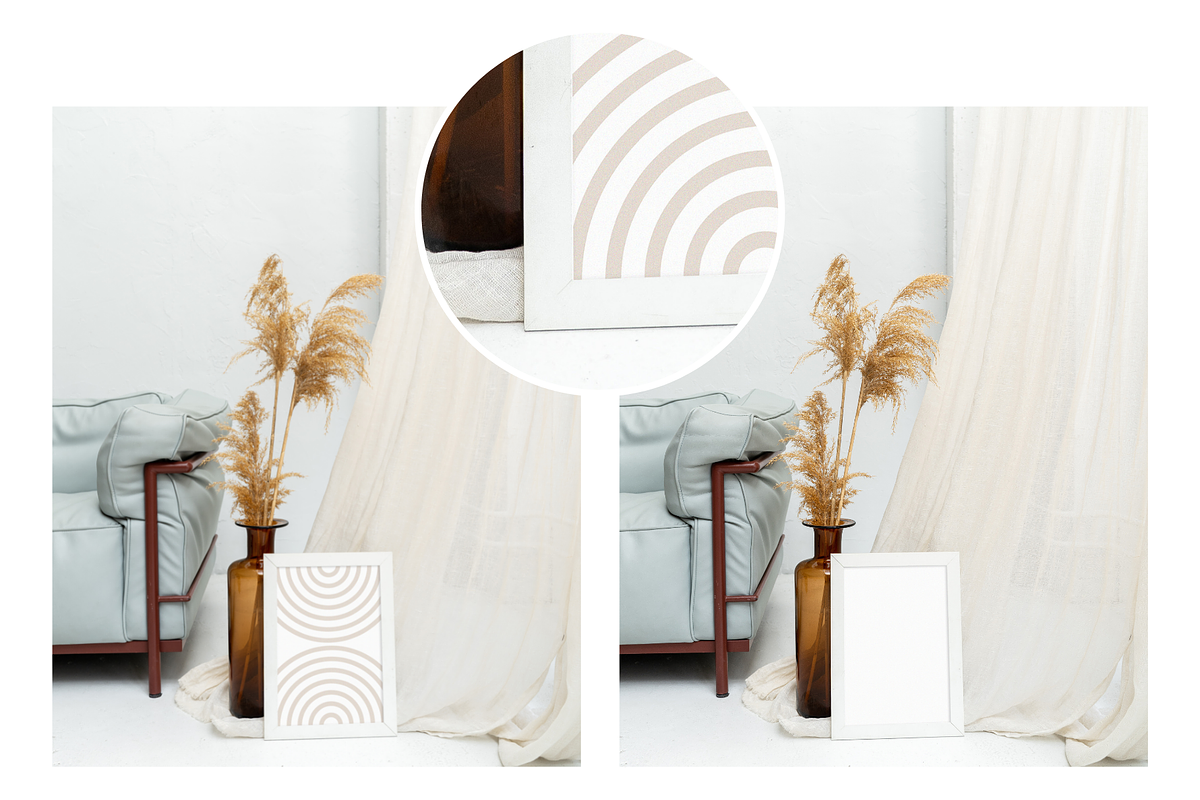 Frame Mockup Bundle 4 pcs, a Product Mockup by Trendingdigital (Photo 2 of 7)