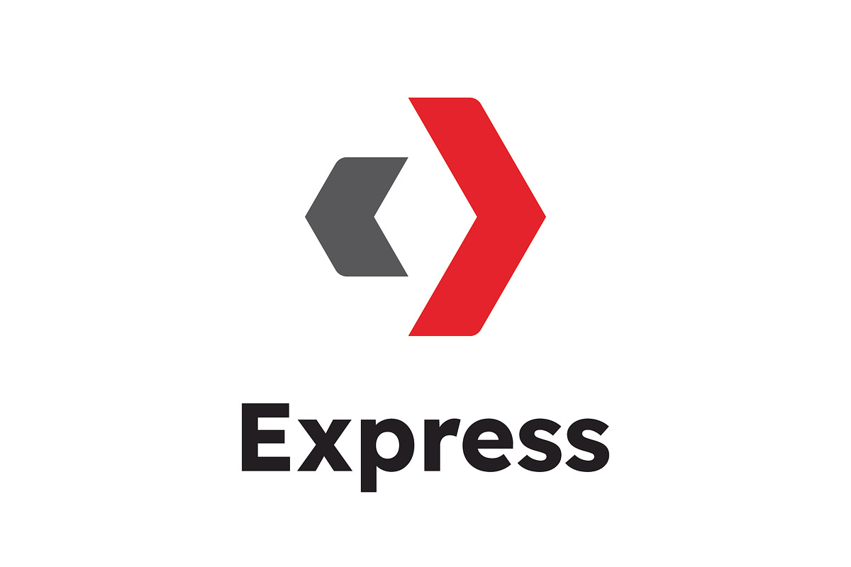 Express logo Vector icon design, a Graphic by T.Vooka