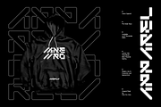 ANERO - FUTURISTIC DISPLAY FONT, a Symbol Font by Font For Zula™ (Thumbnail 5 of 11)