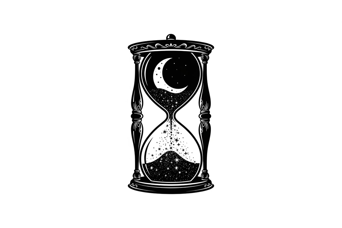 Moon Hourglass Design Bundle, an Illustration by jahid234 (Photo 21 of 31)