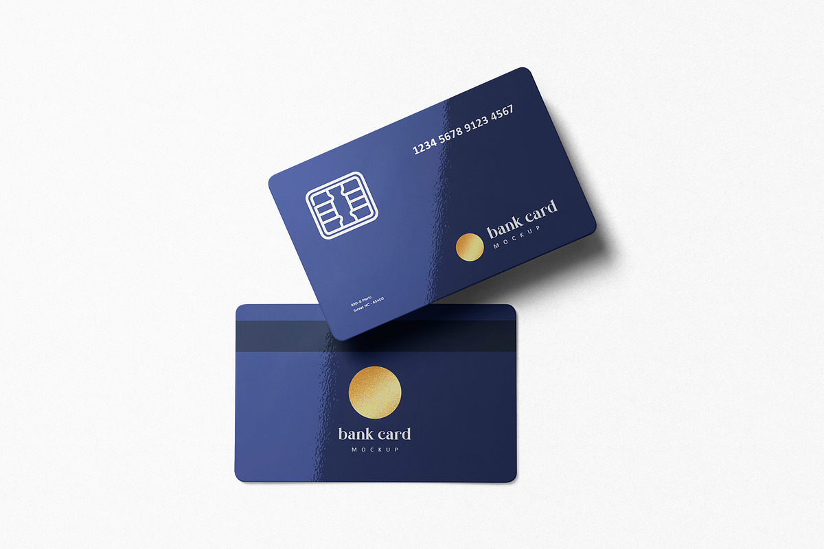 Credit Card Mockup, a Product Mockup by MockupCraft (Photo 3 of 7)