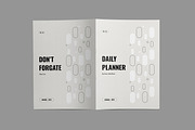 Daily planner Template, a Stationery Template by ContestDesign (Thumbnail 3 of 3)