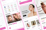 Beauty - Skincare E-Commerce Mobile, an App Template by twinstd (Thumbnail 2 of 5)