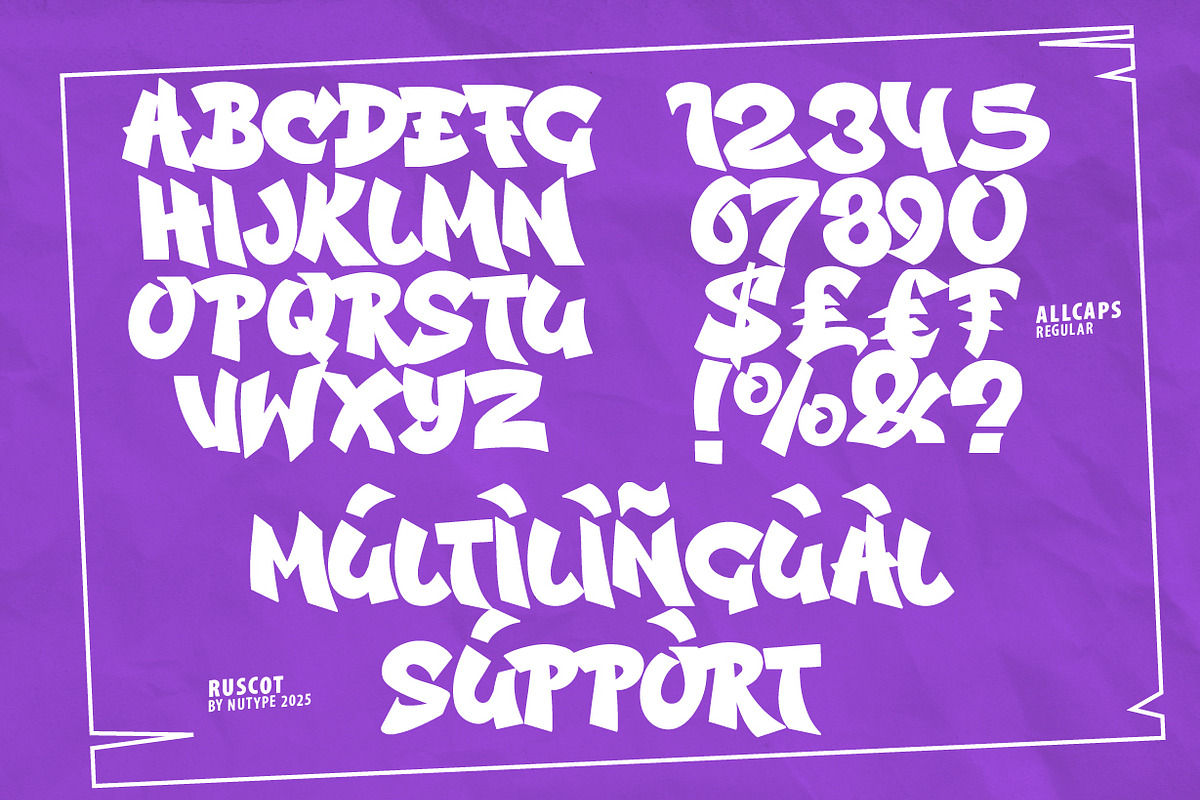Ruscot - Bold Display Font, a Sans Serif Font by NuType (Photo 2 of 10)