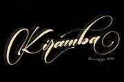 Kiramba New Update Font Duo, a Script Font by pineungtype (Thumbnail 2 of 11)